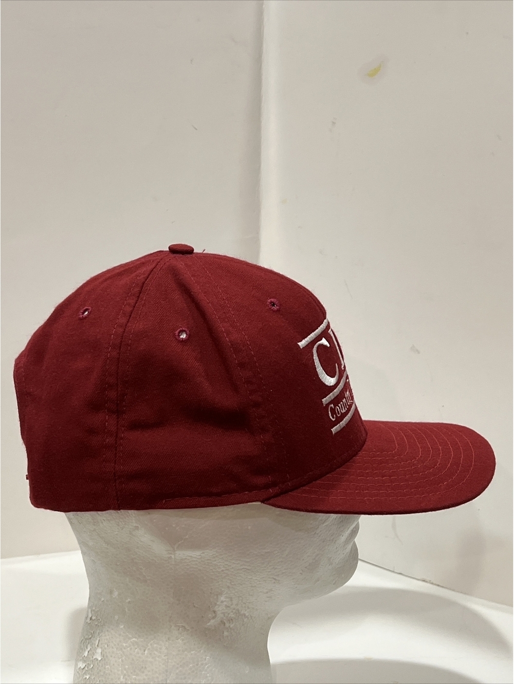 Vintage New ERA Country Day Football CDS Gridiron Teams Baseball Cap USA Sz M/L - Picture 6 of 9